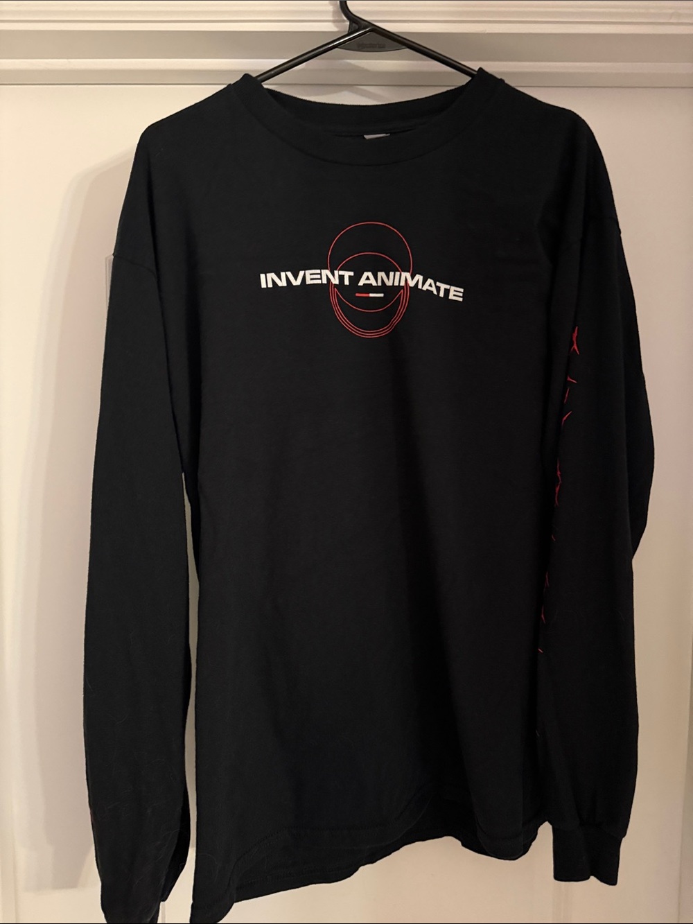 Invent Animate - Men's Black Long Sleeve Graphic Tee